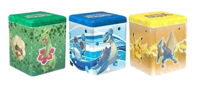 Pokemon Stacking Tins [Set of 3] RookieLegends