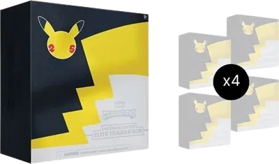 Celebrations Pokemon Center Elite Trainer Box Case (Exclusive)
