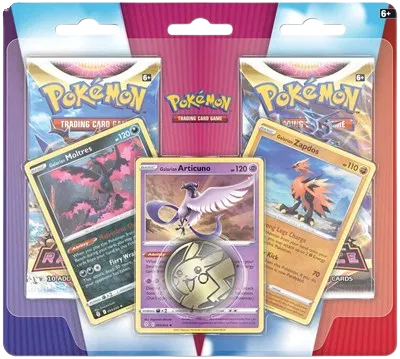 Enhanced 2-Pack Blister Pack [Galarian Articuno, Galarian Zapdos, & Galarian Moltres] RookieLegends