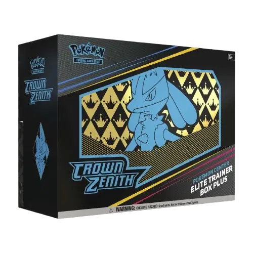 Crown Zenith Pokemon Center Elite Trainer Box Plus