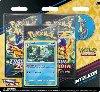 Crown Zenith Pin Collection [Inteleon]