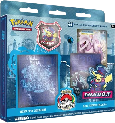 2022 World Championship Deck: Rikuto Ohashi (Ice Rider Palkia) RookieLegends