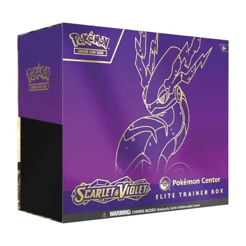 Scarlet & Violet Pokemon Center Elite Trainer Box (Exclusive) [Miraidon] [Damaged CD1]