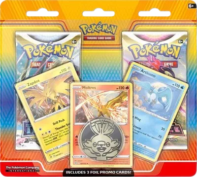 Enhanced 2-Pack Blister Pack [Articuno, Zapdos, & Moltres]