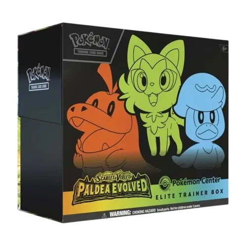 Paldea Evolved Pokemon Center Elite Trainer Box (Exclusive) [Damaged SD1]