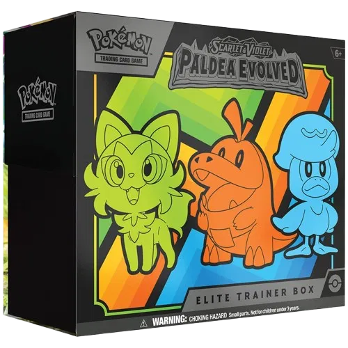 Paldea Evolved Elite Trainer Box [Damaged No. 79] RookieLegends