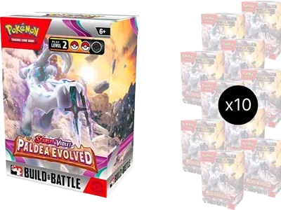 Paldea Evolved Build & Battle Box Display