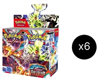 Obsidian Flames Booster Box Case RookieLegends
