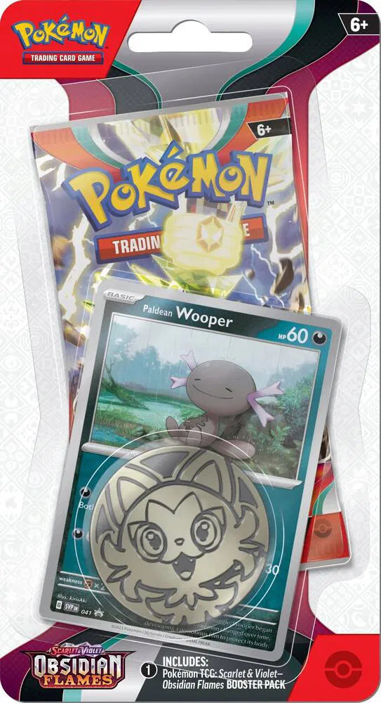 Obsidian Flames Single Pack Blister [Paldean Wooper] - RookieLegends