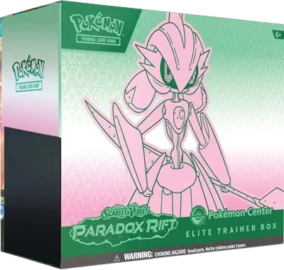 Paradox Rift Pokemon Center Elite Trainer Box (Exclusive) [Iron Valiant]