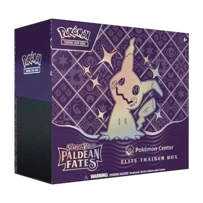 Paldean Fates Pokemon Center Elite Trainer Box (Exclusive) [Damaged No. 63] RookieLegends