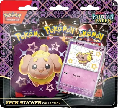 Paldean Fates Tech Sticker Collection [Fidough]