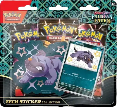 Paldean Fates Tech Sticker Collection [Maschiff] - RookieLegends