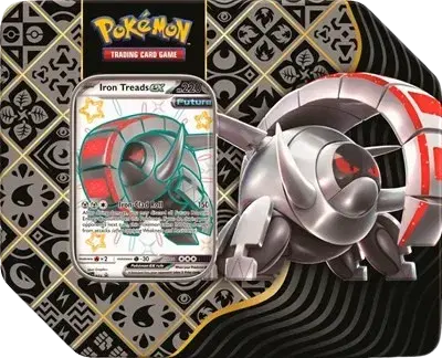 Paldean Fates Tin [Iron Treads ex] - RookieLegends