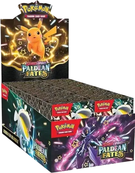 Paldean Fates Booster Bundle Display - RookieLegends