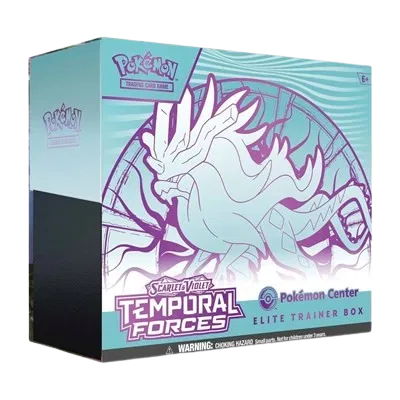 Temporal Forces Pokemon Center Elite Trainer Box (Exclusive) [Walking Wake] [Damaged CD1]
