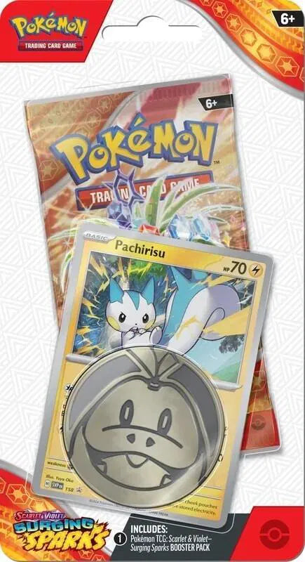 Surging Sparks Single Pack Blister [Pachirisu] - RookieLegends