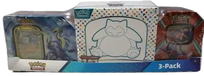 Costco Pokemon Collector 3-Pack: Scarlet & Violet 151 ETB + Paldea Legends Tins RookieLegends