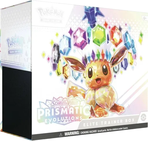 Prismatic Evolutions Elite Trainer Box [Damaged CD1] RookieLegends