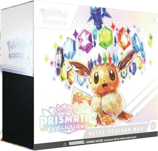Prismatic Evolutions Elite Trainer Box [Damaged No. 160]