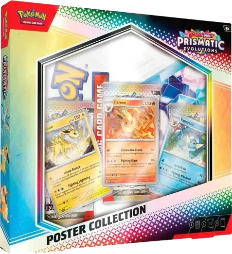 Prismatic Evolutions Poster Collection - RookieLegends