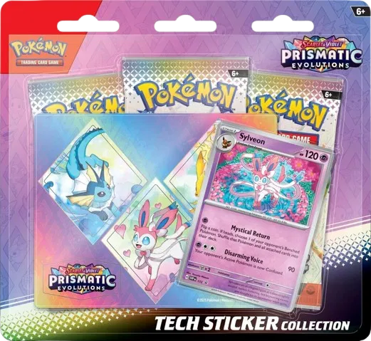 Prismatic Evolutions Tech Sticker Collection [Sylveon] - RookieLegends