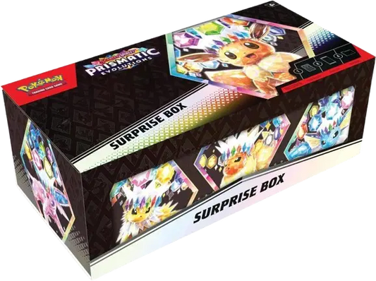 Prismatic Evolutions Surprise Box ** Sealed Damaged **