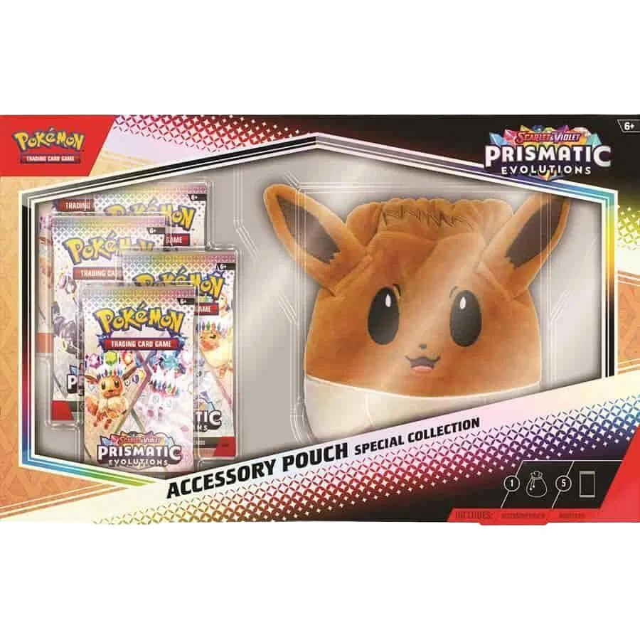 Prismatic Evolutions Accessory Pouch Special Collection [Damaged No. 136]