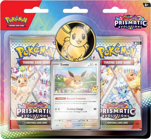 Prismatic Evolutions 2Blister [Eevee]