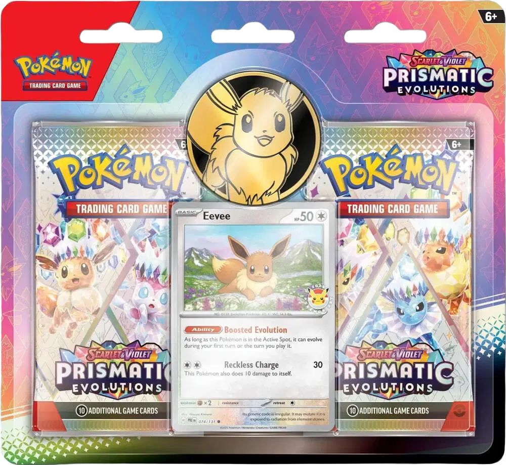Prismatic Evolutions 2Blister [Eevee]