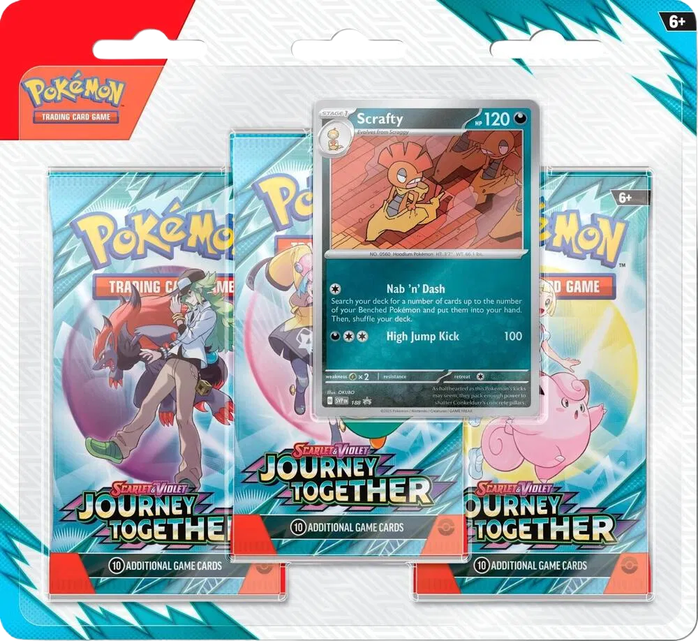 Journey Together 3 Pack Blister [Scrafty] RookieLegends