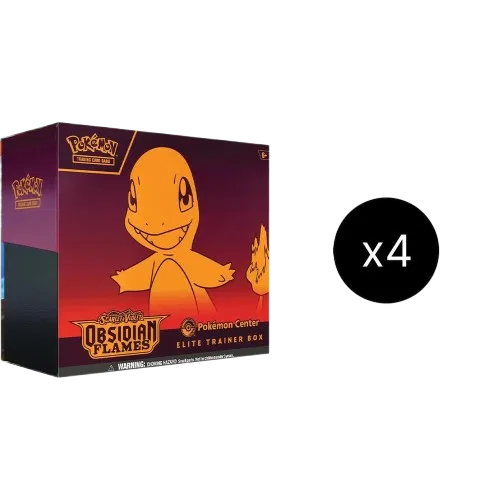 Obsidian Flames Pokemon Center Elite Trainer Box Case (Exclusive)