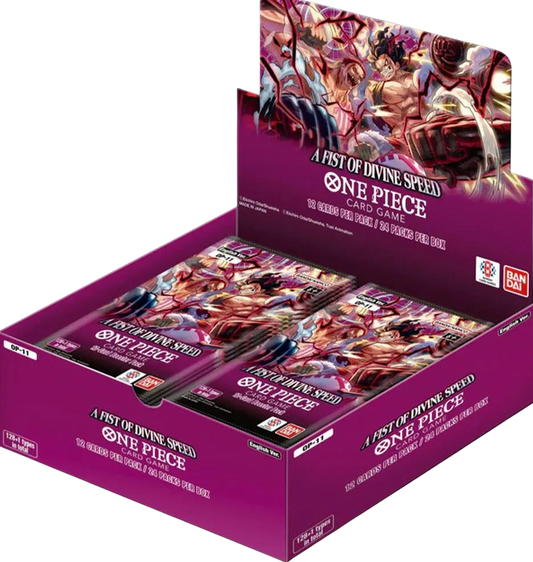 OP-11 A Fist of Divine Speed Booster Box