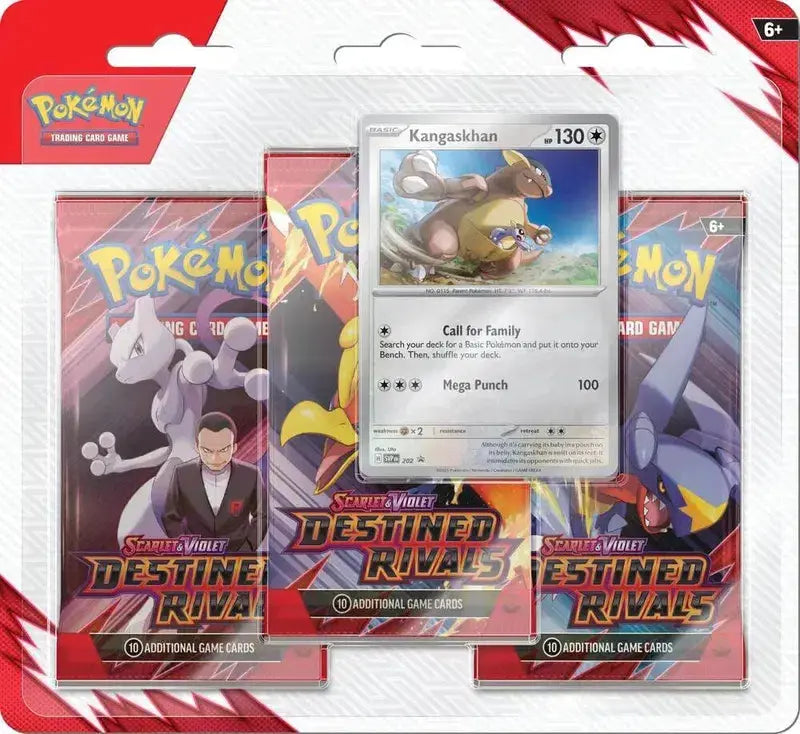 Destined Rivals 3 Pack Blister [Kangaskhan] - RookieLegends