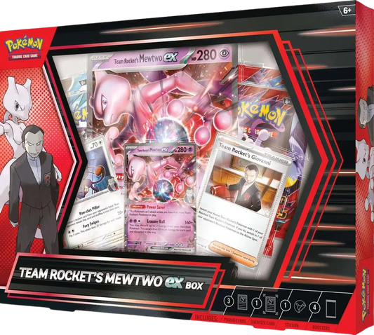 Team Rocket's Mewtwo ex Box