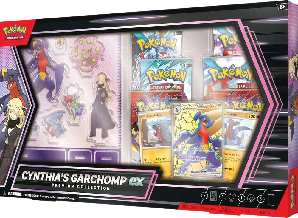 Cynthia's Garchomp ex Premium Collection [Damaged CD1] RookieLegends