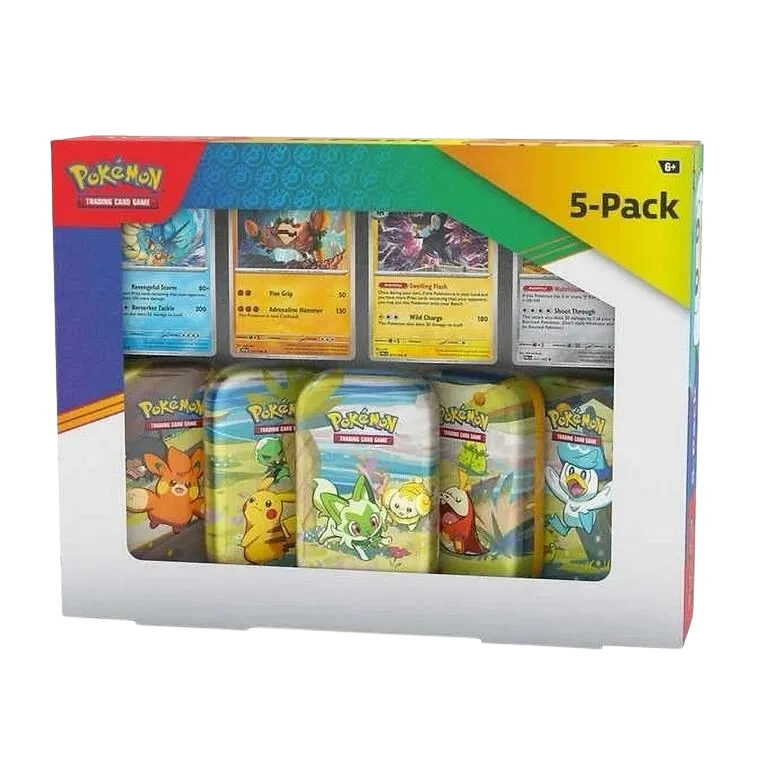Paldea Friends Mini Tins 5-Pack