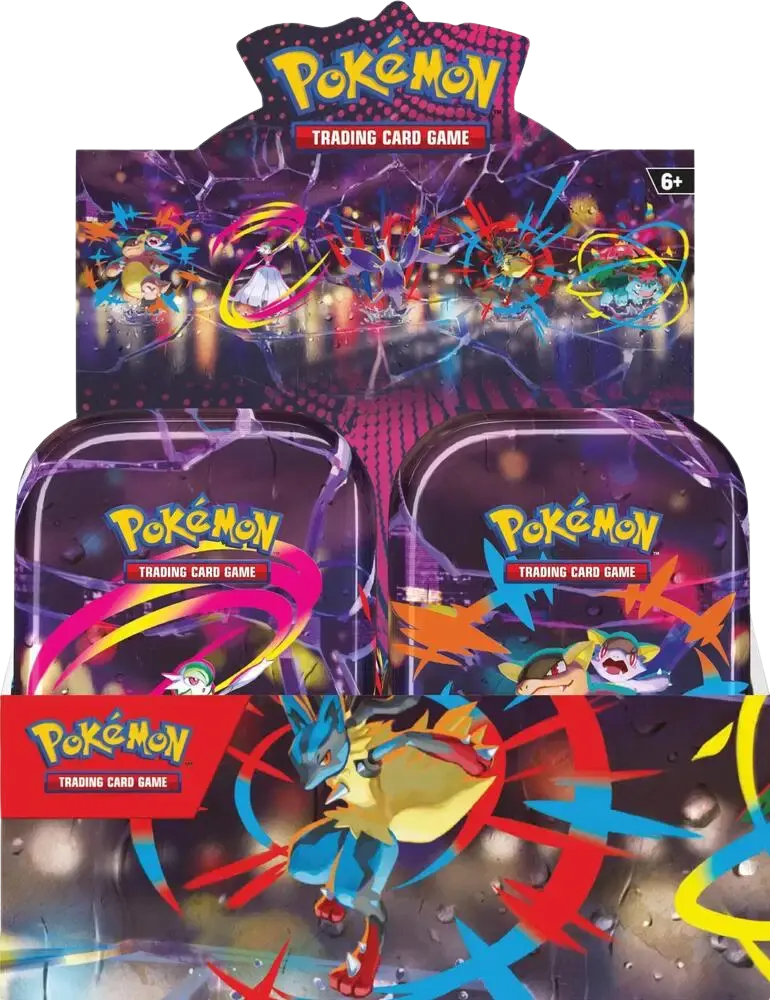 Mega Heroes Mini Tin Display - RookieLegends