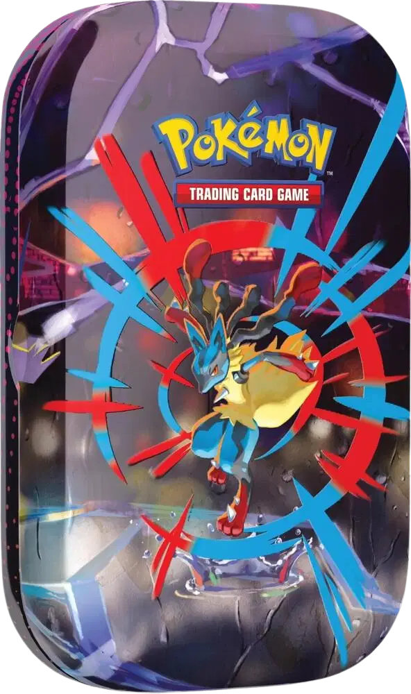 Mega Heroes Mini Tin [Mega Lucario]