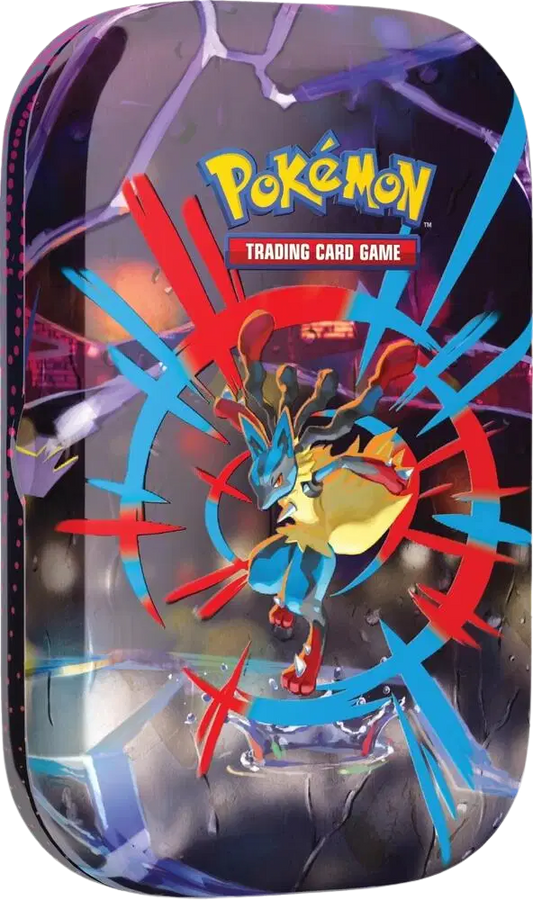 Mega Heroes Mini Tin [Mega Lucario]
