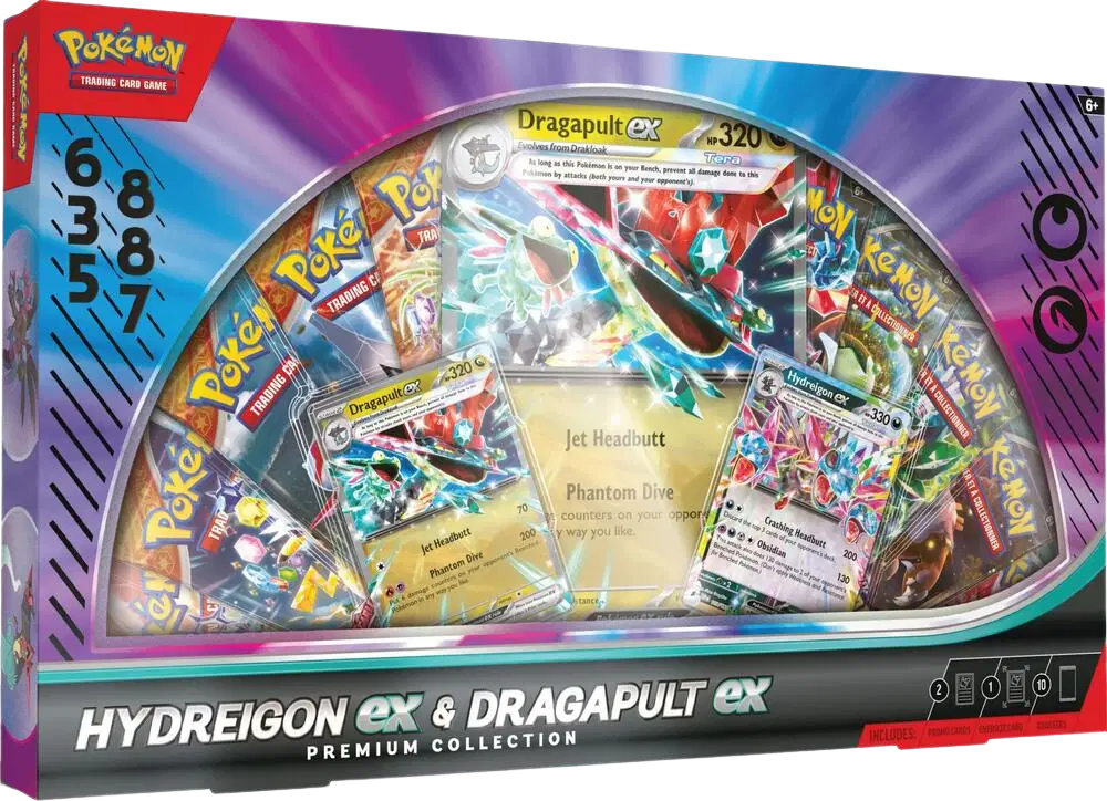 Hydreigon ex & Dragapult ex Premium Collection