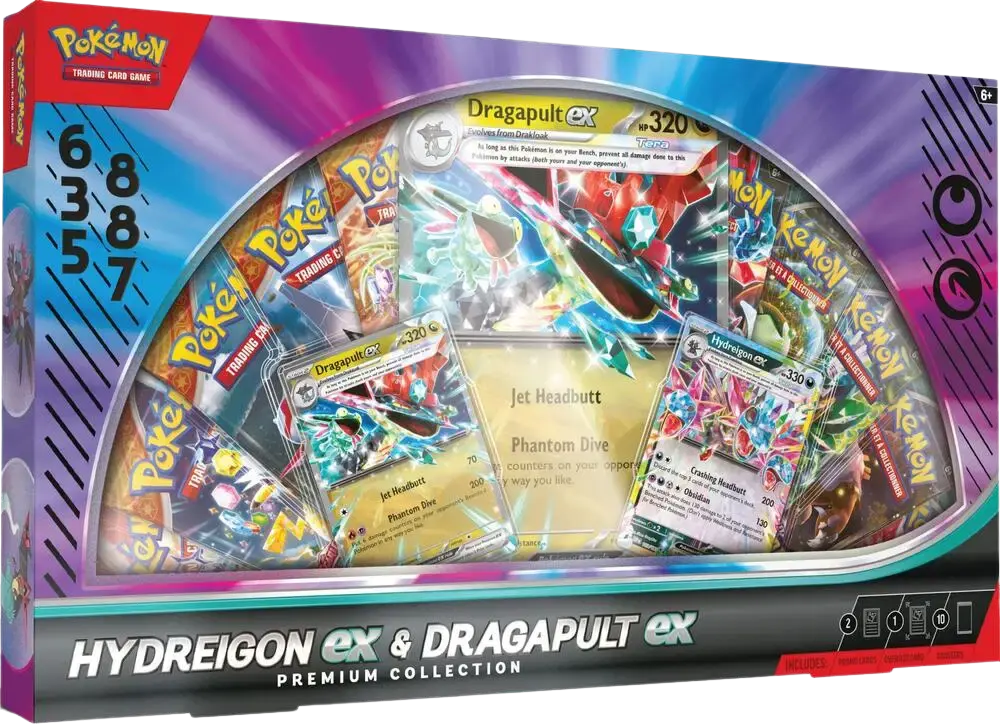 Hydreigon ex & Dragapult ex Premium Collection - RookieLegends