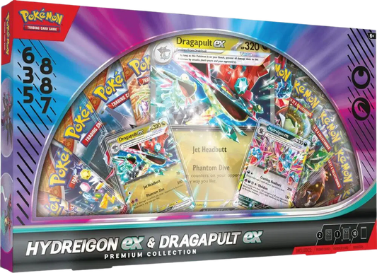 Hydreigon ex & Dragapult ex Premium Collection