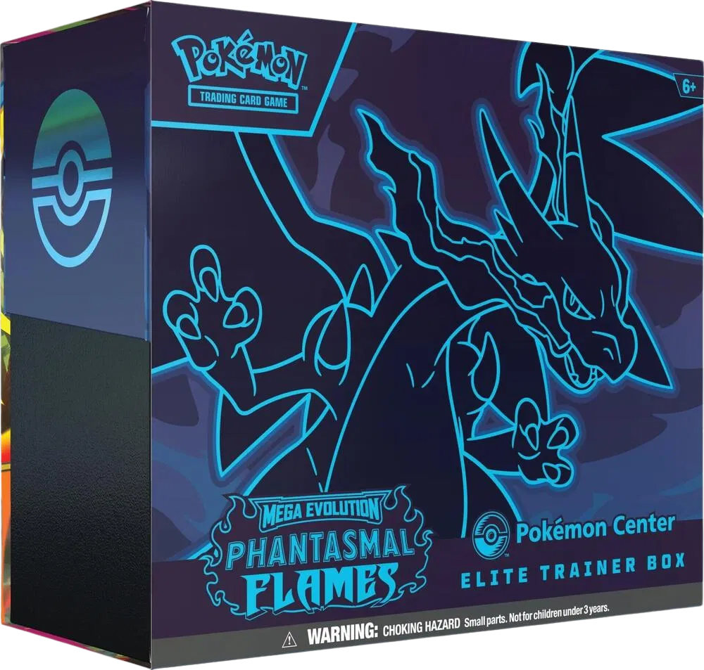 Phantasmal Flames Pokemon Center Elite Trainer Box (Exclusive) [Damaged No. 186] - RookieLegends