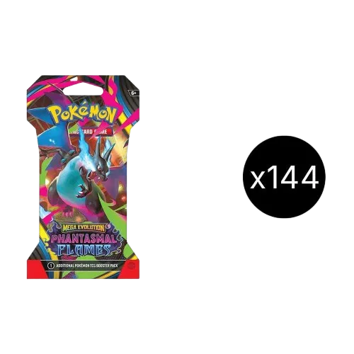 Phantasmal Flames Sleeved Booster Case