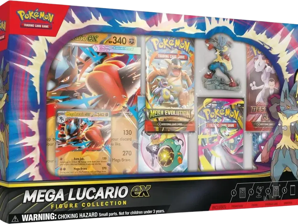 Mega Lucario ex Premium Figure Collection - RookieLegends