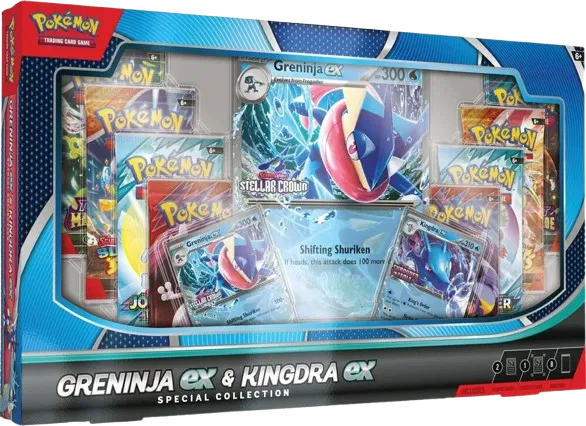 Greninja EX & Kingdra EX Special Collection Box - RookieLegends