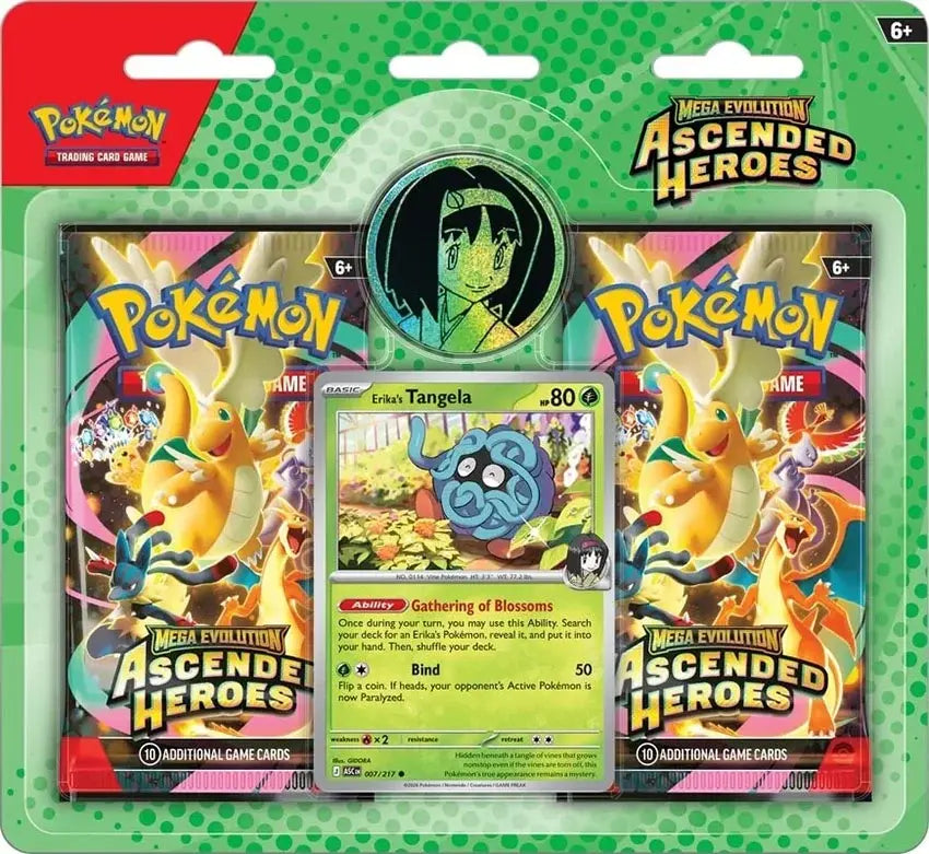 Mega Evolution: Ascended Heroes Collection - Erika - RookieLegends