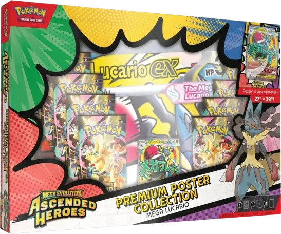 Premium Poster Collection : Mega Lucario - RookieLegends