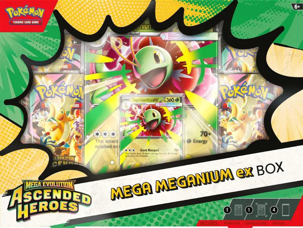 Ascended Heroes Mega Meganium ex Box RookieLegends